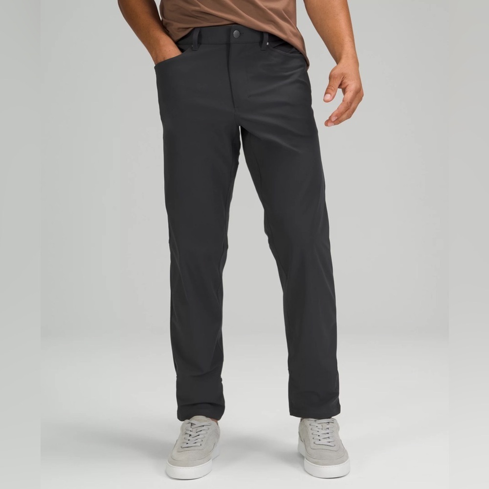 Lululemon Mens ABC Utilitech Pants Black 5 Pocket
